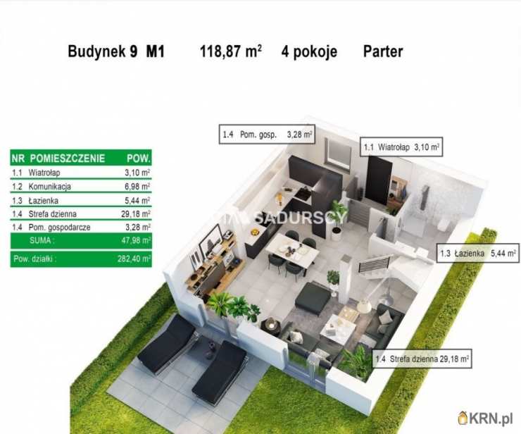 4 pokojowe, Balice, ul. Aleja Jurajska, Mieszkanie  na sprzedaż