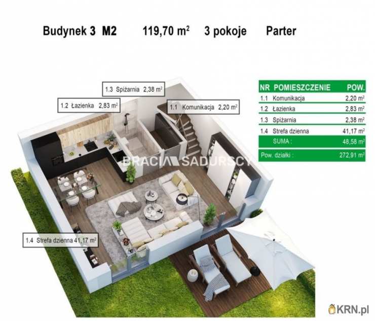 3 pokojowe, Balice, ul. Aleja Jurajska, Mieszkanie  na sprzedaż