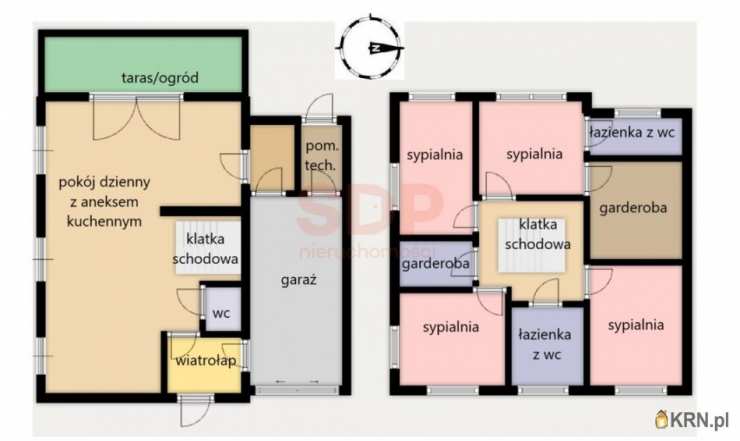 Mieszkanie  na sprzedaż, 5 pokojowe, Mokronos Górny, ul. Pogodna