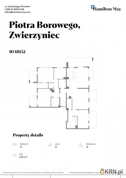 Mieszkanie  na sprzedaż, Kraków, Zwierzyniec/Wola Justowska, ul. P. Borowego, 