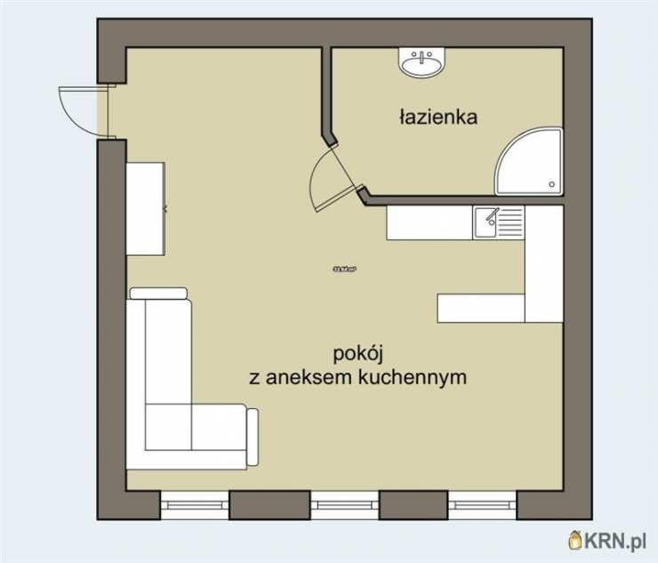 1 pokojowe, Gdynia, Śródmieście, ul. J. Słowackiego, Mieszkanie  do wynajęcia