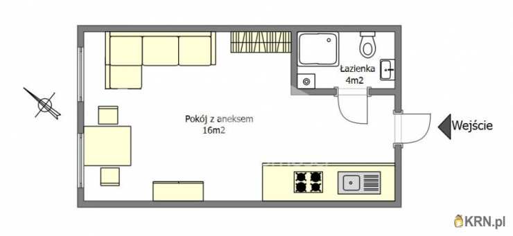 Mieszkanie  na sprzedaż, 1 pokojowe, Warszawa, Śródmieście, ul. Nowogrodzka