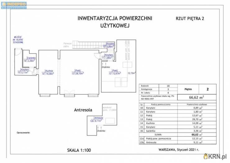 Mieszkanie  na sprzedaż, 5 pokojowe, Warszawa, Mokotów/Stary Mokotów, ul. L. Narbutta