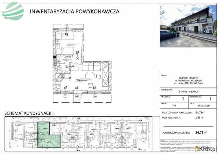 2 pokojowe, Bobolin, ul. Nadmorska, Mieszkanie  na sprzedaż