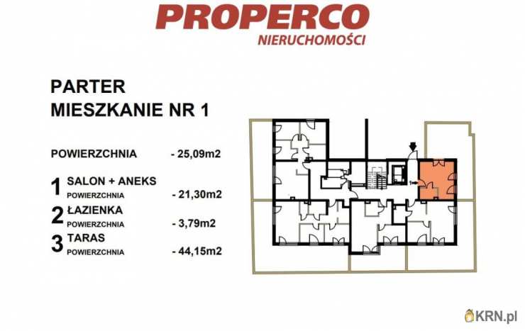 1 pokojowe, Kielce, Czarnów, ul. , Mieszkanie  na sprzedaż