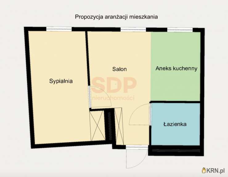 Mieszkanie  na sprzedaż, 2 pokojowe, Wrocław, Śródmieście, ul. Kaszubska