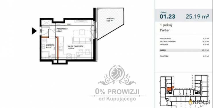 1 pokojowe, Wrocław, Stare Miasto, ul. , Mieszkanie  na sprzedaż