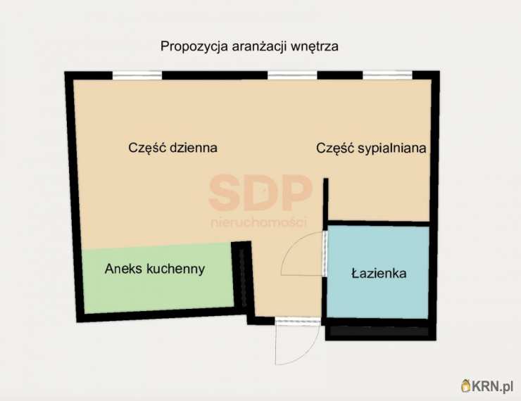 Mieszkanie  na sprzedaż, 1 pokojowe, Wrocław, Śródmieście, ul. Kaszubska