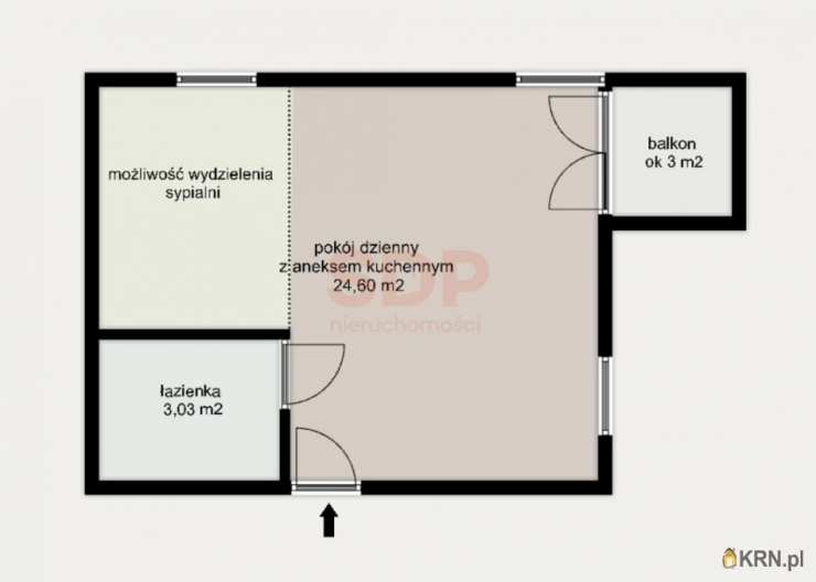 Wrocław, Śródmieście, ul. M. Reja, 1 pokojowe, Mieszkanie  na sprzedaż