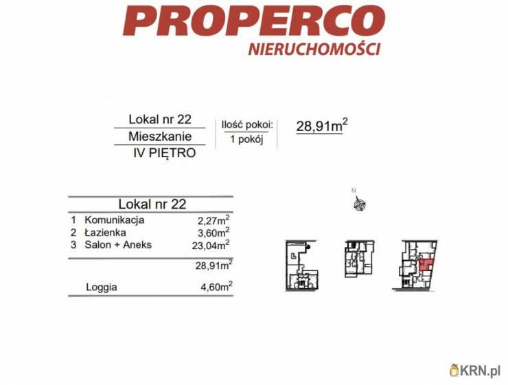 1 pokojowe, Mieszkanie  na sprzedaż, Kielce, Szydłówek, ul. Klonowa