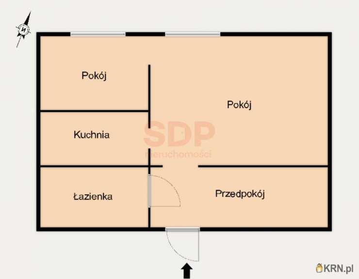 Wałbrzych, Podgórze II, ul. M. Skłodowskiej-Curie, 2 pokojowe, Mieszkanie  na sprzedaż