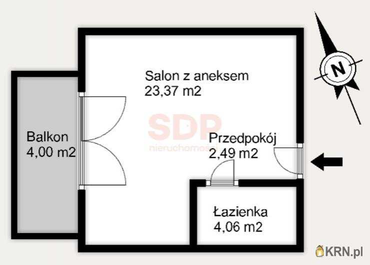 Wrocław, Stare Miasto, ul. T. Kościuszki, Mieszkanie  na sprzedaż, 1 pokojowe