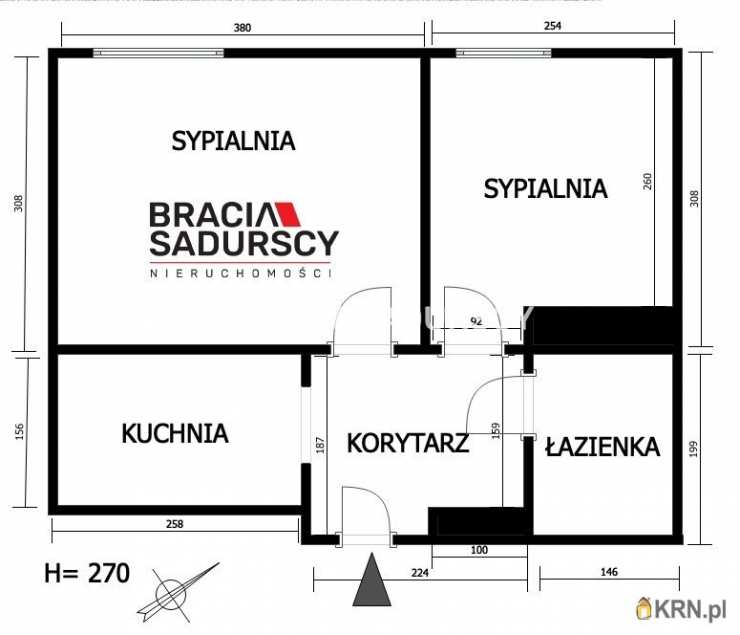 Kraków, Nowa Huta, ul. Zielone, Mieszkanie  na sprzedaż, 2 pokojowe