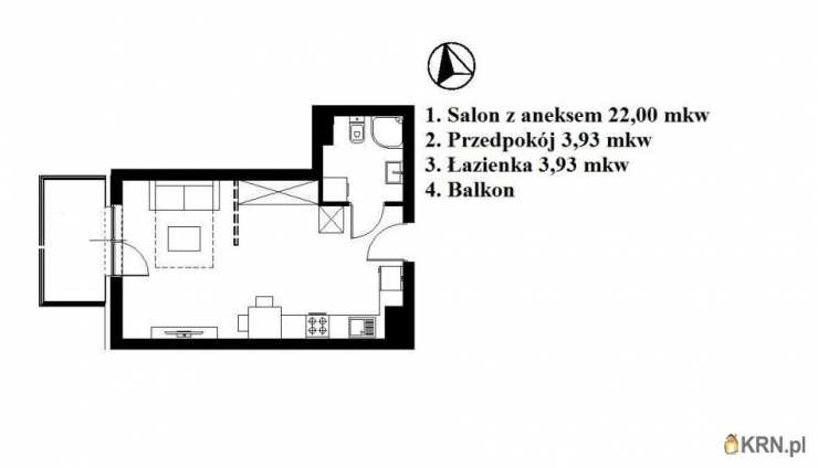 Mieszkanie  na sprzedaż, 1 pokojowe, Łódź, Śródmieście, ul. 