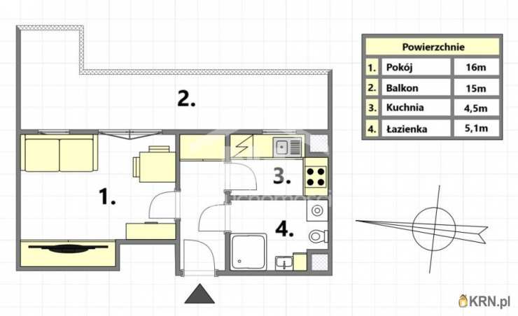 Warszawa, Wola/Odolany, ul. M. Kasprzaka, Mieszkanie  na sprzedaż, 1 pokojowe