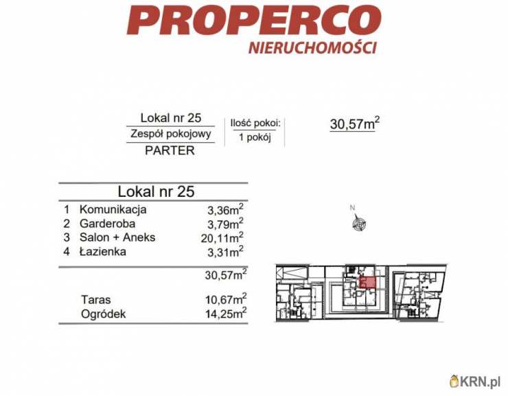 1 pokojowe, Mieszkanie  na sprzedaż, Kielce, Szydłówek, ul. Klonowa