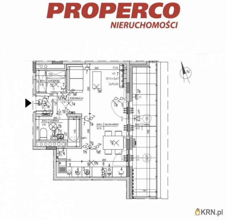 PROPERCO Sp. z o.o. Sp. k. , Mieszkanie  na sprzedaż, Kielce, Szydłówek, ul. Klonowa