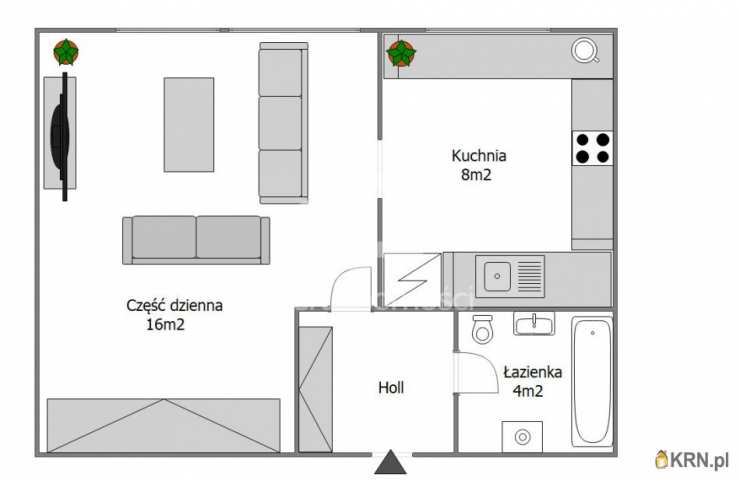 2 pokojowe, Mieszkanie  na sprzedaż, Warszawa, Ursynów, ul. Pięciolinii