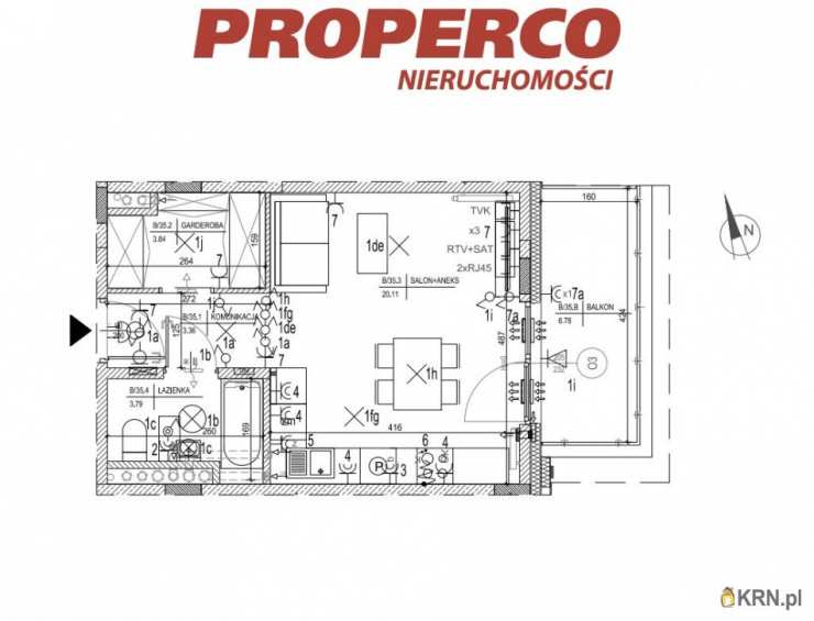 PROPERCO Sp. z o.o. Sp. k. , Mieszkanie  na sprzedaż, Kielce, Szydłówek, ul. Klonowa