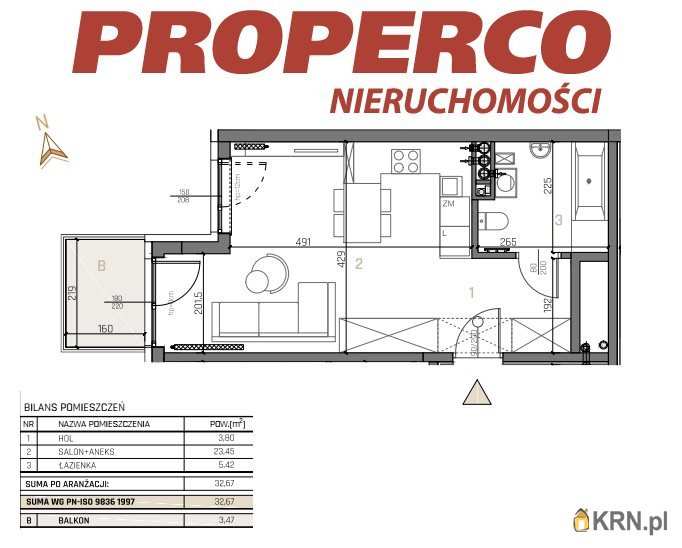 1 pokojowe, Mieszkanie  na sprzedaż, Kielce, Ślichowice, ul. J. Szajnowicza-Iwanowa