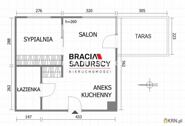 2 pokojowe, Kraków, Prądnik Biały/Górka Narodowa, ul. S. Banacha, Mieszkanie  na sprzedaż