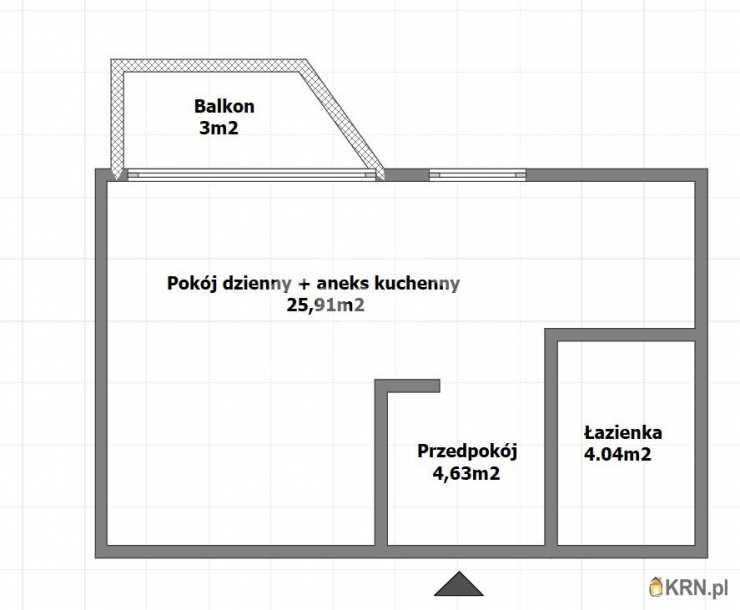 Warszawa, Praga Północ/Nowa Praga, ul. Stalowa, Mieszkanie  na sprzedaż, 1 pokojowe