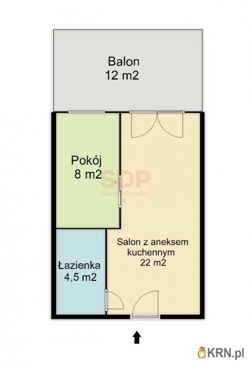 Wrocław, Śródmieście/Biskupin, ul. W. Gersona, 2 pokojowe, Mieszkanie  na sprzedaż