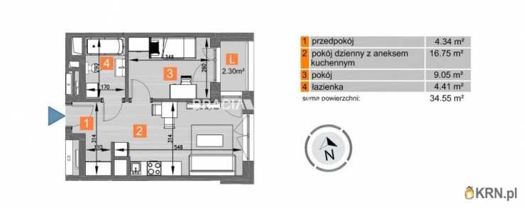 Kraków, Mistrzejowice, ul. Piastów, Mieszkanie  na sprzedaż, 2 pokojowe