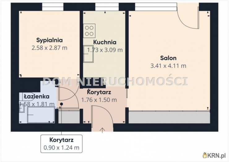 2 pokojowe, Olsztyn, Pieczewo, ul. B. Jeziołowicza, Mieszkanie  na sprzedaż