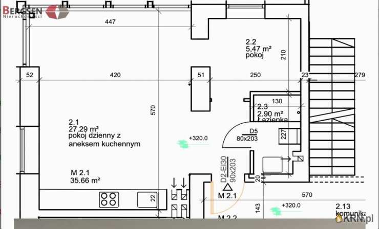 2 pokojowe, Mieszkanie  na sprzedaż, Krynica-Zdrój, ul. K. Pułaskiego