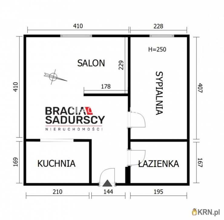 Kraków, Czyżyny, ul. Centralna, 2 pokojowe, Mieszkanie  na sprzedaż