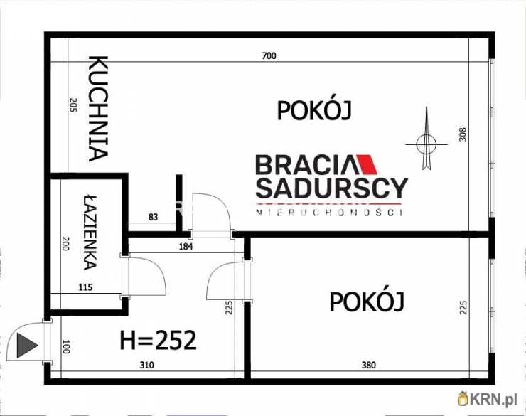 Kraków, Prądnik Biały/Azory, ul. P. Stachiewicza, Mieszkanie  na sprzedaż, 2 pokojowe