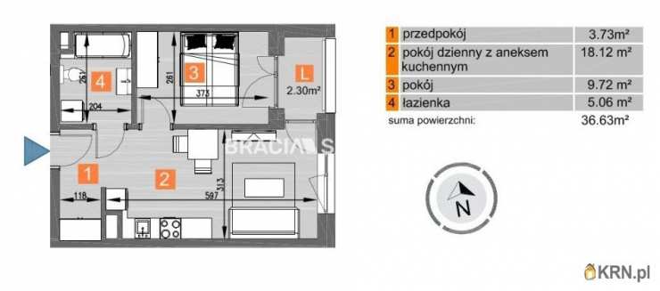 Kraków, Mistrzejowice, ul. Piastów, Mieszkanie  na sprzedaż, 2 pokojowe