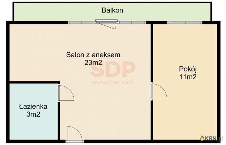 2 pokojowe, Mieszkanie  na sprzedaż, Wrocław, Śródmieście, ul. R. Dmowskiego