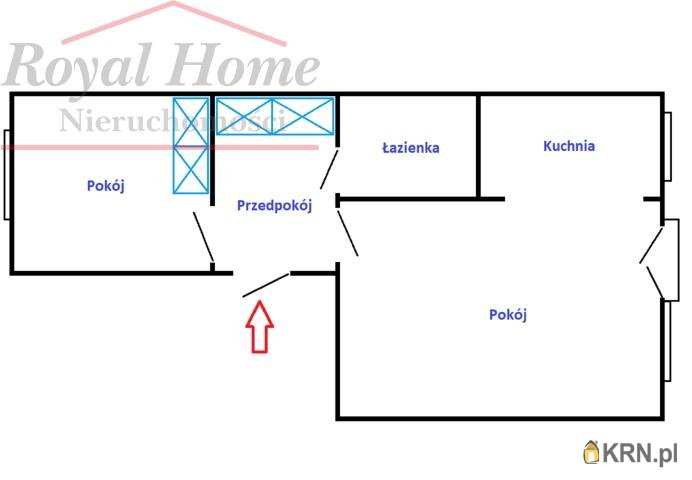 2 pokojowe, Mieszkanie  na sprzedaż, Wrocław, Fabryczna/Grabiszyn, ul. Inżynierska