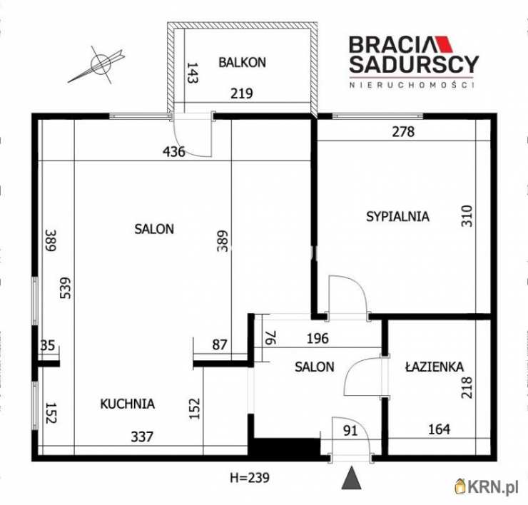 Bracia Sadurscy Oddział BS3 Lubomirskiego, Mieszkanie  na sprzedaż, Kraków, Krowodrza, ul. Spokojna