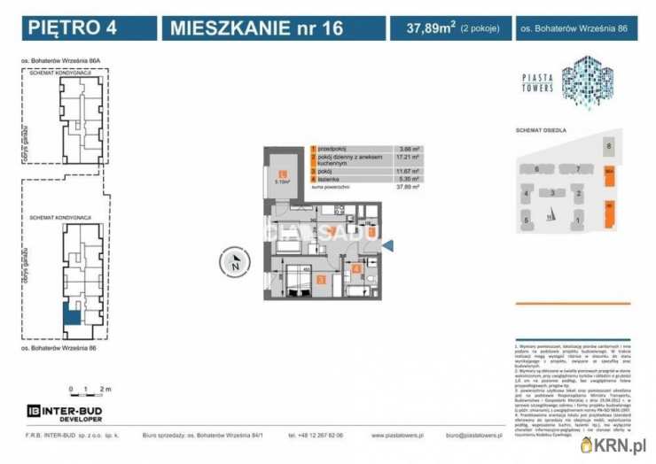 Kraków, Mistrzejowice, ul. Piastów, Mieszkanie  na sprzedaż, 2 pokojowe