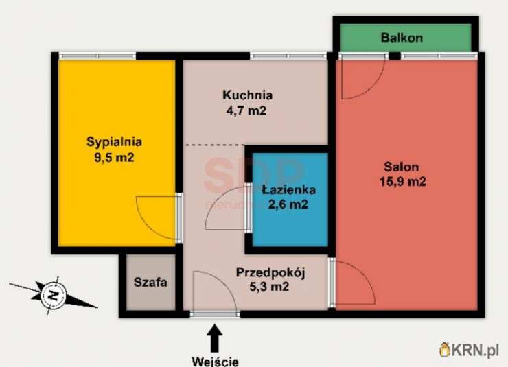 SDP Nieruchomości, Mieszkanie  na sprzedaż, Łódź, Bałuty, ul. Włókniarzy