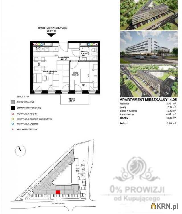 Elitare Sp. z o.o.   , Mieszkanie  na sprzedaż, Wrocław, Krzyki, ul. 