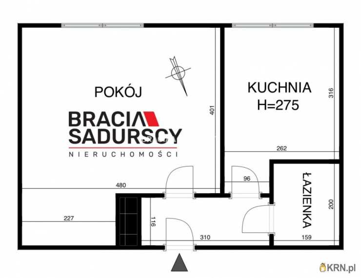 BRACIA SADURSCY ODDZIAŁ BS4 KRÓLEWSKA, Mieszkanie  na sprzedaż, Kraków, Nowa Huta, ul. Centrum A