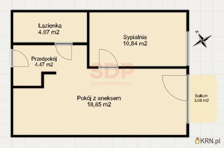 2 pokojowe, Mieszkanie  na sprzedaż, Wrocław, Stare Miasto, ul. T. Kościuszki