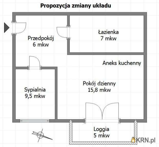 Mieszkanie  na sprzedaż, 1 pokojowe, Warszawa, Wola/Nowolipki, ul. J. Bellottiego