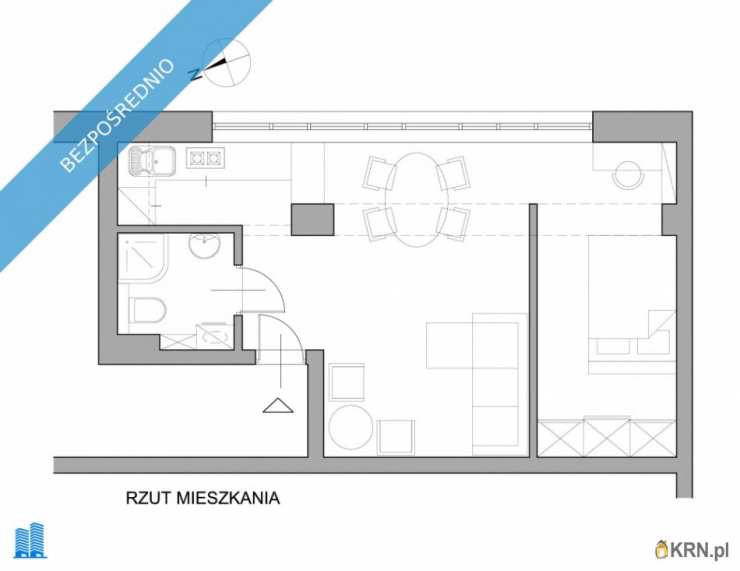 Mieszkanie  na sprzedaż, 2 pokojowe, Kraków, Łagiewniki, ul. Zakopiańska