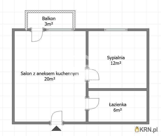 Warszawa, Bielany, ul. J. Kasprowicza, 2 pokojowe, Mieszkanie  na sprzedaż