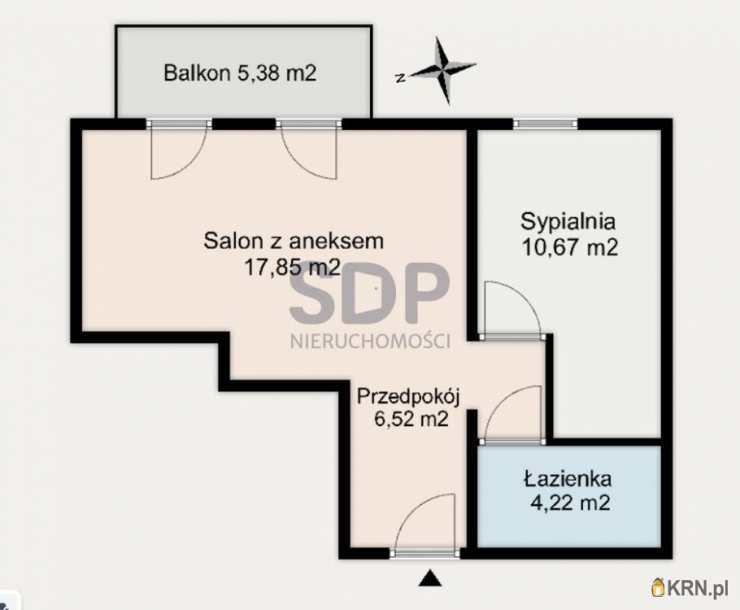 Wrocław, Krzyki, ul. Braterska, Mieszkanie  na sprzedaż, 2 pokojowe