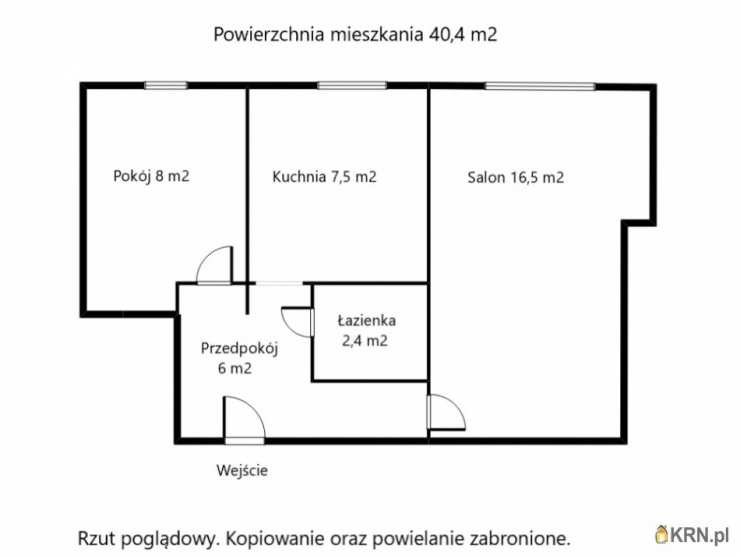 Warszawa, Śródmieście, ul. Górnośląska, Mieszkanie  na sprzedaż, 2 pokojowe