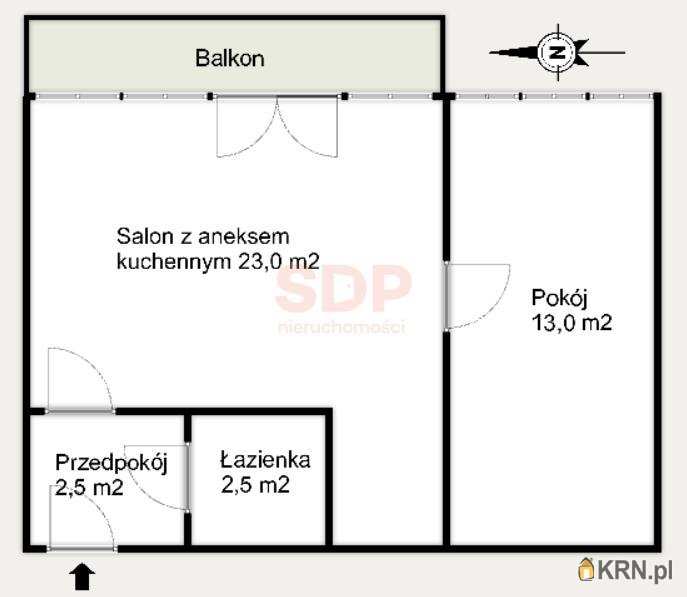 SDP Nieruchomości, Mieszkanie  na sprzedaż, Wrocław, Krzyki, ul. Powstańców Śląskich