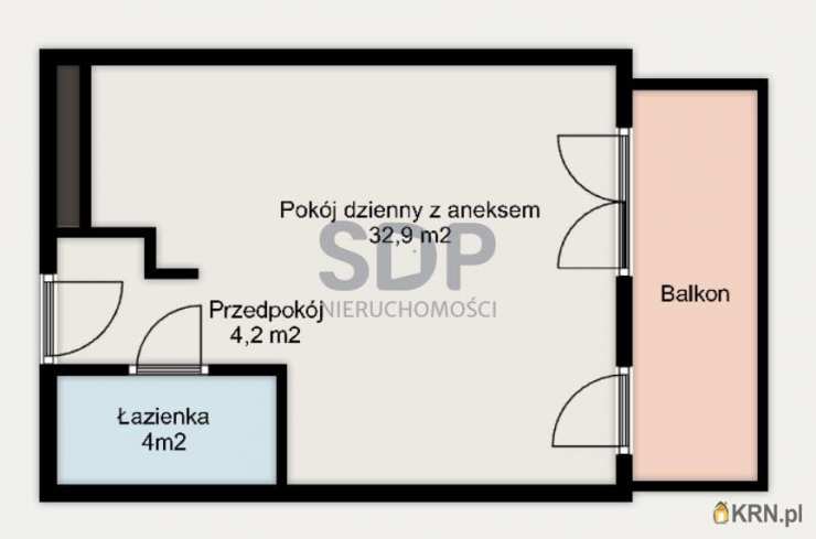 Wrocław, Śródmieście, ul. Kępa Mieszczańska, 1 pokojowe, Mieszkanie  na sprzedaż