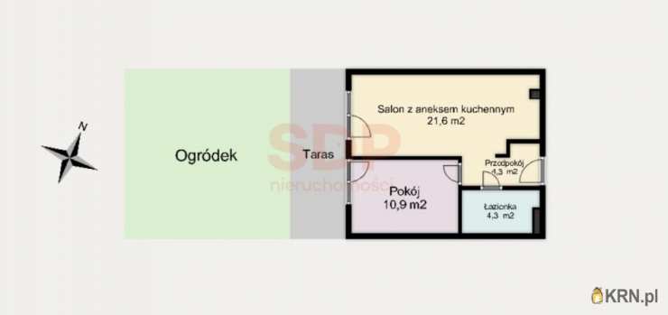 2 pokojowe, Wrocław, Krzyki/Księże Wielkie, ul. Opolska, Mieszkanie  na sprzedaż