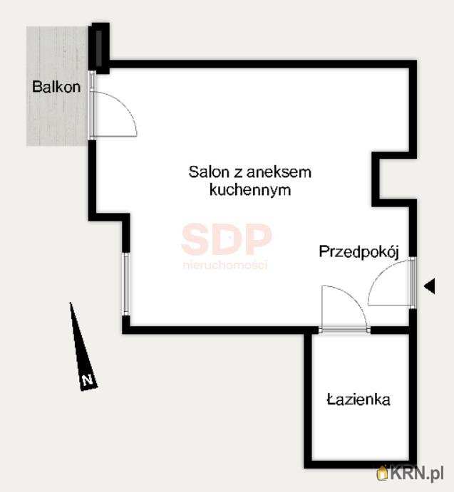 Mieszkanie  na sprzedaż, 1 pokojowe, Wrocław, Psie Pole/Kleczków, ul. J. Conrada-Korzeniowskiego